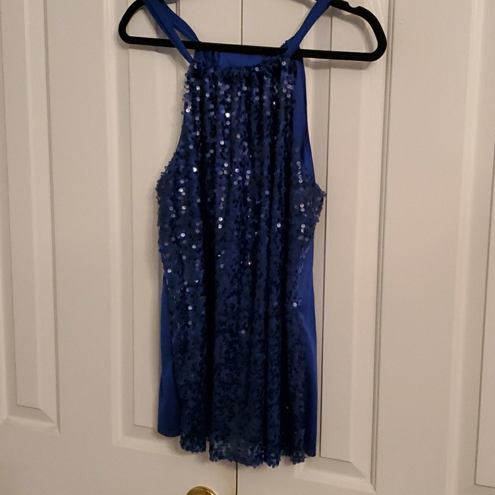 Ashley Stewart Royal Blue Top